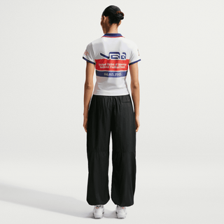 USA X V.A.A. X NIKE "X2" WMNS POLO SHIRT - WHITE / CHALLENGE RED