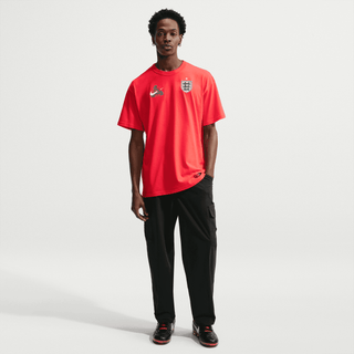 ENGLAND X PALACE X NIKE "X2" TEE - LIGHT CRIMSON
