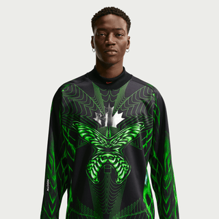 CANADA X NOCTA X NIKE "X2" BOREALIS GOALKEEPER JERSEY - BLACK / SPORT RED