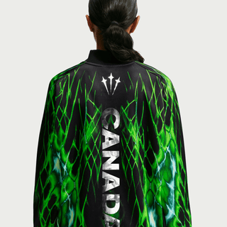 CANADA X NOCTA X NIKE "X2" BOREALIS GOALKEEPER JERSEY - BLACK / SPORT RED
