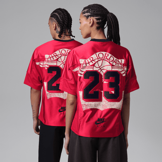 LEVI'S X JORDAN JERSEY - GYM RED / BLACK / PALE IVORY