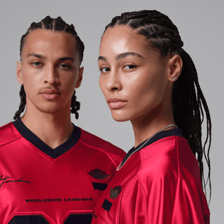 LEVI'S X JORDAN JERSEY - GYM RED / BLACK / PALE IVORY