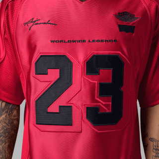 LEVI'S X JORDAN JERSEY - GYM RED / BLACK / PALE IVORY