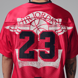 LEVI'S X JORDAN JERSEY - GYM RED / BLACK / PALE IVORY