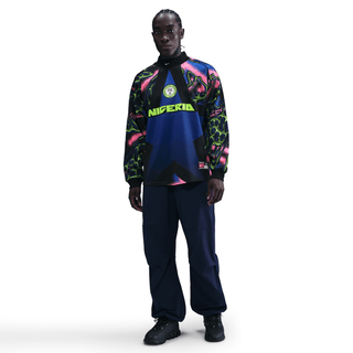 NIGERIA NATIONAL TEAM GOALKEEPER JERSEY LOOSE FIT - BLACK / HYPER PINK