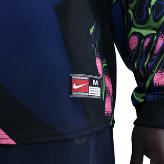 NIGERIA NATIONAL TEAM GOALKEEPER JERSEY LOOSE FIT - BLACK / HYPER PINK