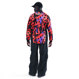 USA NATIONAL TEAM GOALKEEPER JERSEY LOOSE FIT - BLACK / BRIGHT CRIMSON