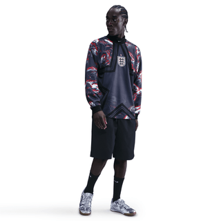 ENGLAND NATIONAL TEAM GOALKEEPER JERSEY LOOSE FIT - BLACK / OBSIDIAN