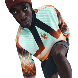 FRENCH NATIONAL TEAM GOALKEEPER JERSEY LOOSE FIT - BLACK / MONARCH