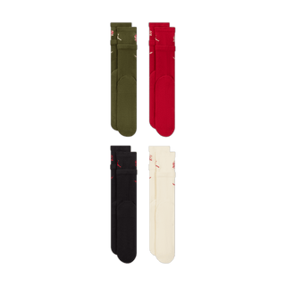 TEYANA TAYLOR X JORDAN SOCKS (4 PACK) - MULTI-COLOR