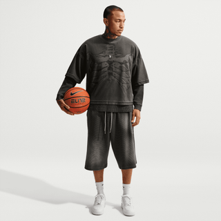 JA DRI-FIT LONG SLEEVE BASKETBALL TOP - BLACK