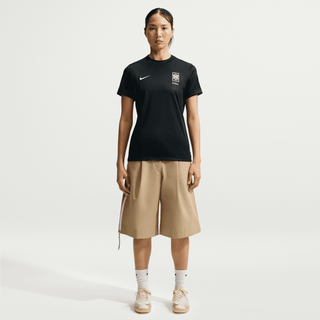 KOREA X PEACEMINUSONE X NIKE "X2" WMNS PREMATCH JERSEY - BLACK / WHITE