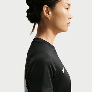 KOREA X PEACEMINUSONE X NIKE "X2" WMNS PREMATCH JERSEY - BLACK / WHITE