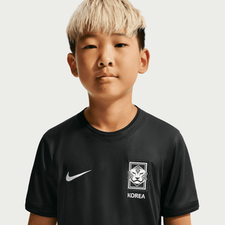 KOREA X PEACEMINUSONE X NIKE "X2" KIDS PREMATCH JERSEY - BLACK / WHITE
