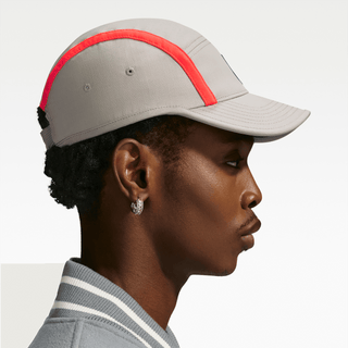 ENGLAND X PALACE X NIKE "X2" FLY CAP - PEWTER GREY / BRIGHT CRIMSON