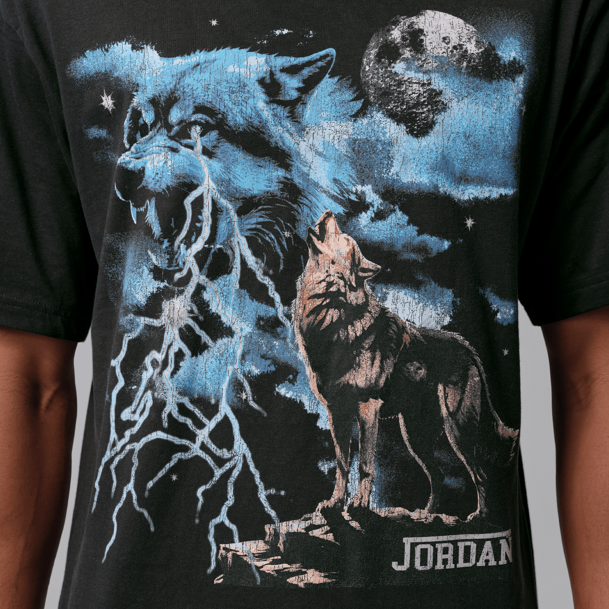 gadid anoniem LEWIN / BLACK タンクトップ JORDAN WOLF GRAPHIC TEE - OFF NOIR – lapstoneandhammer.com