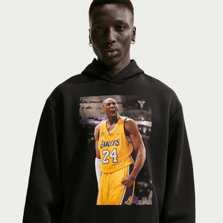 KOBE DRI-FIT FLEECE PULLOVER HOODIE - BLACK
