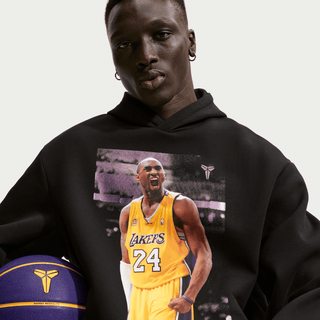 KOBE DRI-FIT FLEECE PULLOVER HOODIE - BLACK