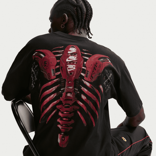 MAX90 X-RAY TEE - BLACK / TEAM CRIMSON