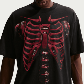 MAX90 X-RAY TEE - BLACK / TEAM CRIMSON