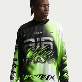AIR MAX 95 L/S SOCCER JERSEY - VOLT / BLACK / WHITE
