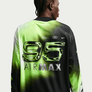 AIR MAX 95 L/S SOCCER JERSEY - VOLT / BLACK / WHITE