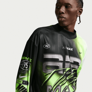 AIR MAX 95 L/S SOCCER JERSEY - VOLT / BLACK / WHITE