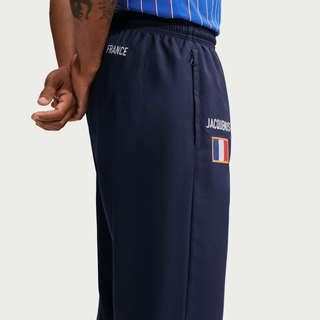 FRANCE X JACQUEMUS X NIKE "X2" TRACK PANT - BLACKENED BLUE / WHITE