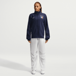 FRANCE X JACQUEMUS X NIKE "X2" TRACK JACKET - BLACKENED BLUE / WHITE