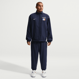 FRANCE X JACQUEMUS X NIKE "X2" TRACK JACKET - BLACKENED BLUE / WHITE