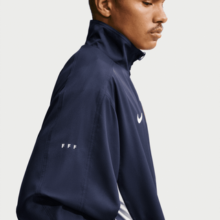 FRANCE X JACQUEMUS X NIKE "X2" TRACK JACKET - BLACKENED BLUE / WHITE
