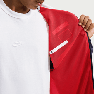 FRANCE X JACQUEMUS X NIKE "X2" TRACK JACKET - BLACKENED BLUE / WHITE