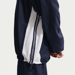 FRANCE X JACQUEMUS X NIKE "X2" TRACK JACKET - BLACKENED BLUE / WHITE