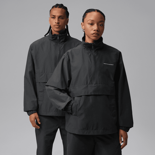 BIKE AIR X NIGEL SYLVESTER X JORDAN "BRICK AFTER BRICK" 1/2 ZIP JACKET - ANTHRACITE