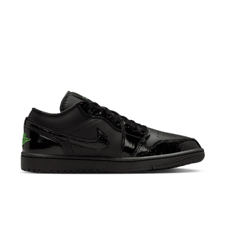 WMNS AIR JORDAN 1 LOW SE - BLACK / SCREAM GREEN