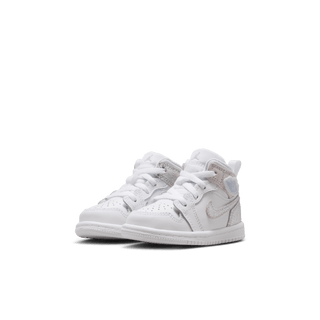 JORDAN 1 MID SE (TD) - WHITE / FIELD SILVER