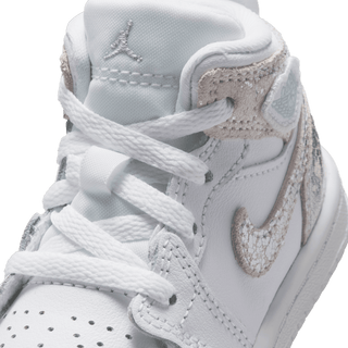 JORDAN 1 MID SE (TD) - WHITE / FIELD SILVER