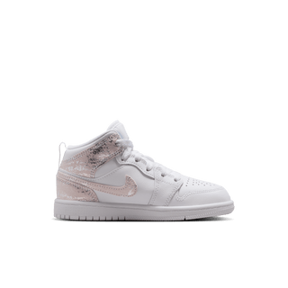 JORDAN 1 MID SE (PS) - WHITE / FIELD SILVER