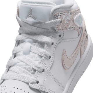 JORDAN 1 MID SE (PS) - WHITE / FIELD SILVER