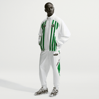 NIGERIA X SLAWN X NIKE "X2" TRACK JACKET - WHITE / BLACK
