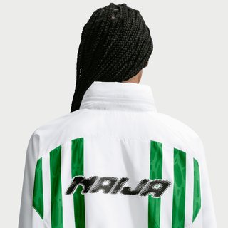 NIGERIA X SLAWN X NIKE "X2" TRACK JACKET - WHITE / BLACK