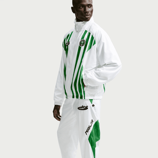 NIGERIA X SLAWN X NIKE "X2" TRACK PANT - WHITE / BLACK