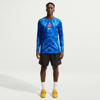 CANADA X NOCTA X NIKE "X2" L/S  GOALKEEPER JERSEY - LYON BLUE / WHITE
