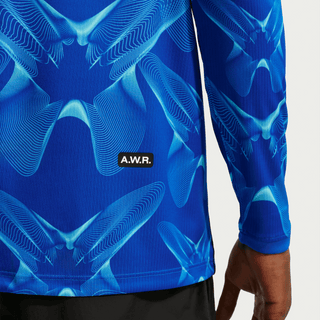 CANADA X NOCTA X NIKE "X2" L/S  GOALKEEPER JERSEY - LYON BLUE / WHITE