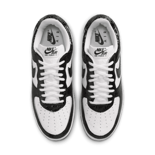 AIR FORCE 1 CRACKED LEATHER "BLACK"