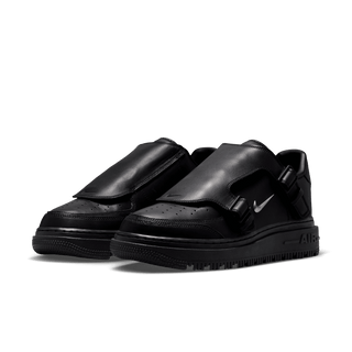 AIR FORCE 1 LUXE "BLACK / METALLIC SILVER"