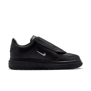 AIR FORCE 1 LUXE "BLACK / METALLIC SILVER"