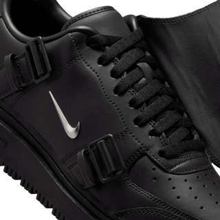AIR FORCE 1 LUXE "BLACK / METALLIC SILVER"