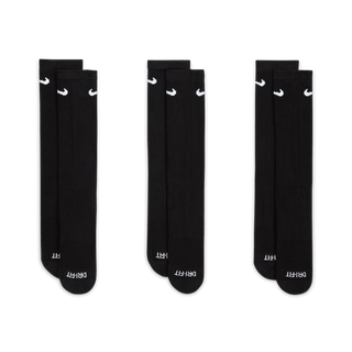 EVERYDAY PLUS SOCKS (3 PACK) - BLACK
