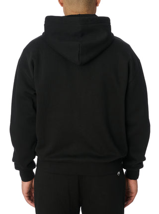 SCRIPT HOODIE - BLACK